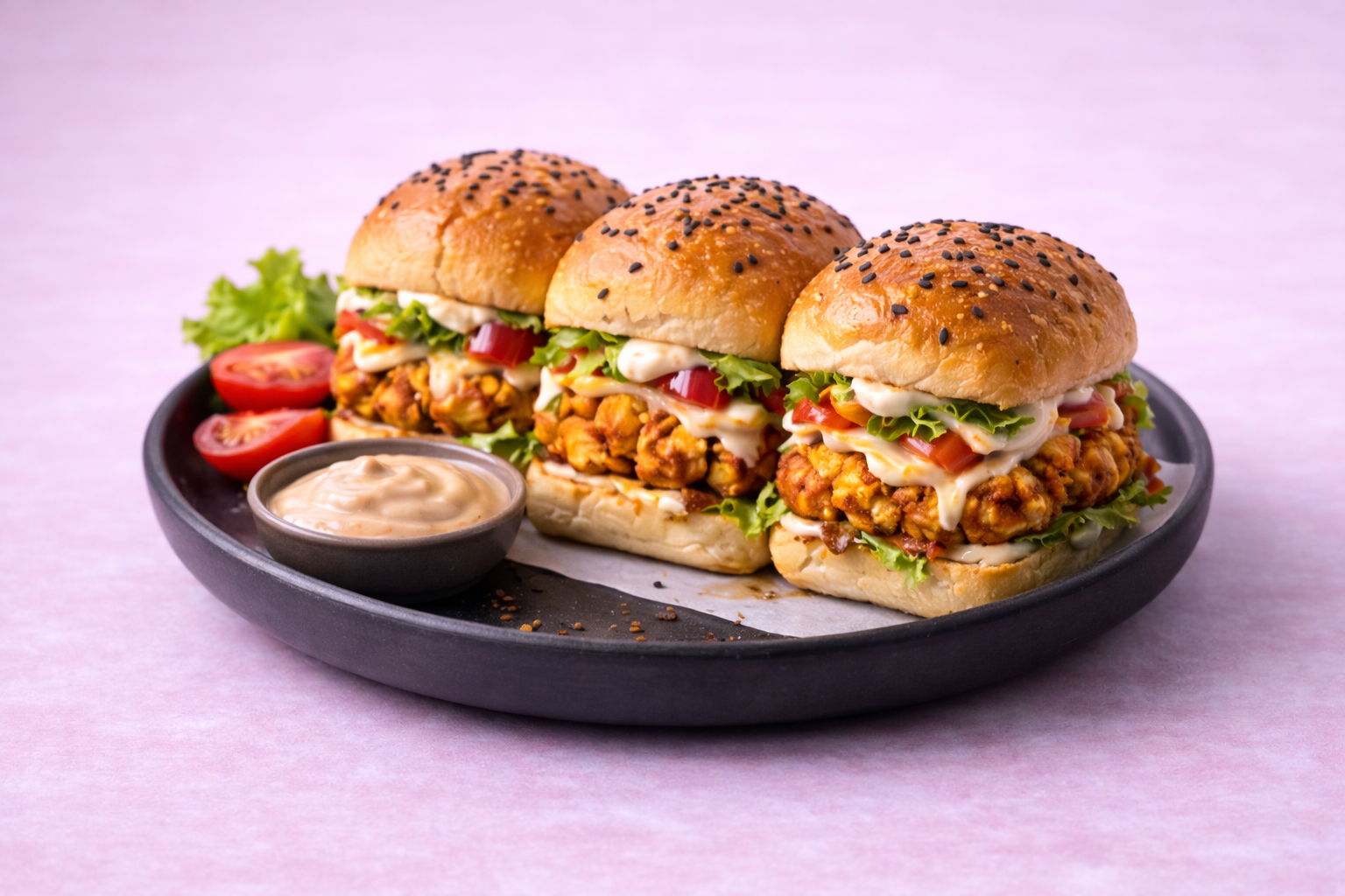 Paneer Cheese Sliders